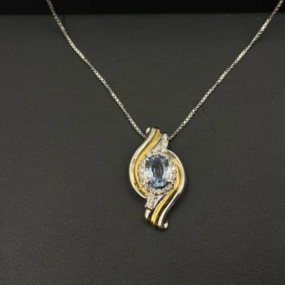 ジュエリーネックレス　Pt850・K18