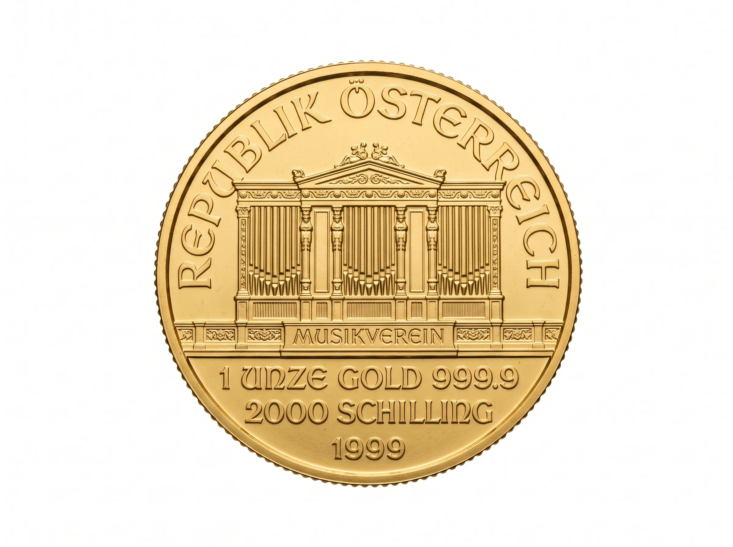 ウィーン金貨（裏面）
