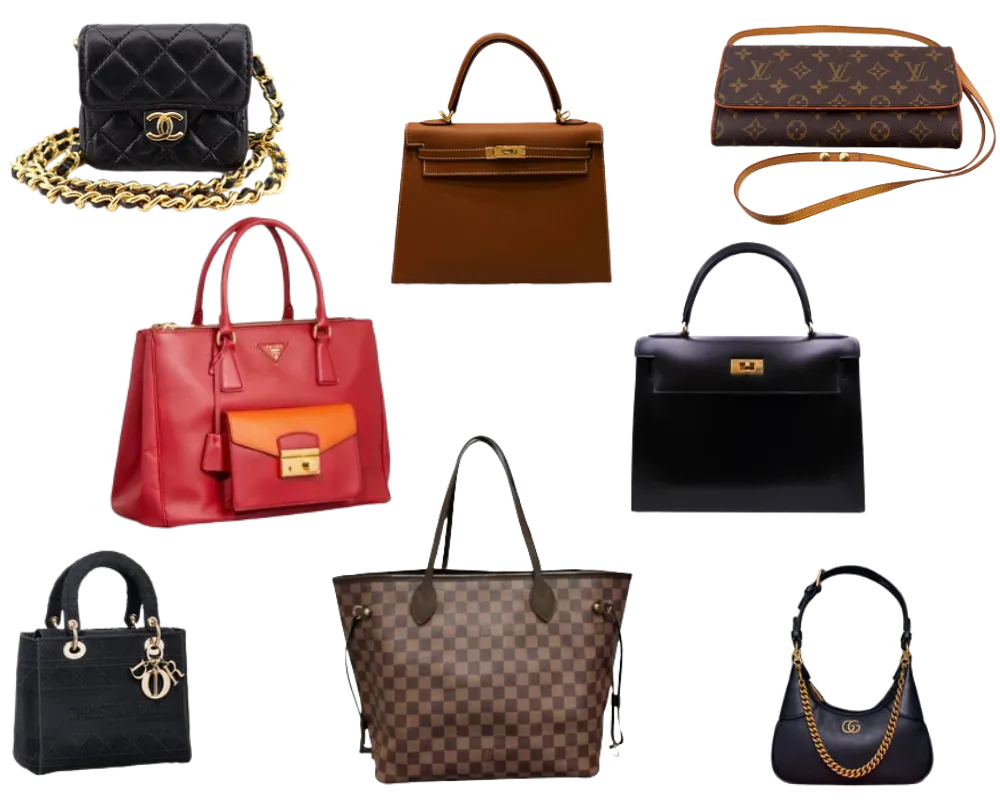 エルメス、シャネル、ルイ・ヴィトンなどの買取対象ブランドバッグ
