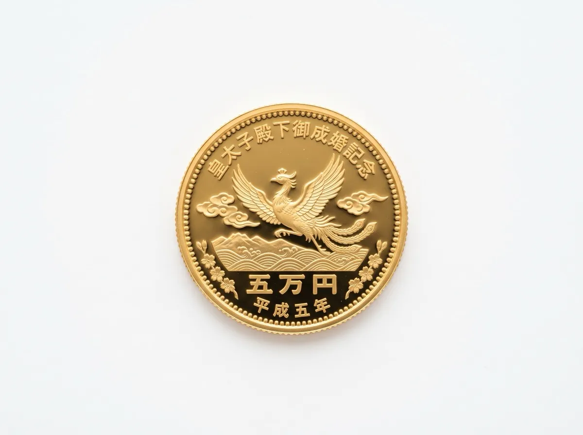 皇太子殿下御成婚記念 5万円金貨