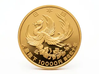 天皇陛下御在位10年記念 1万円金貨