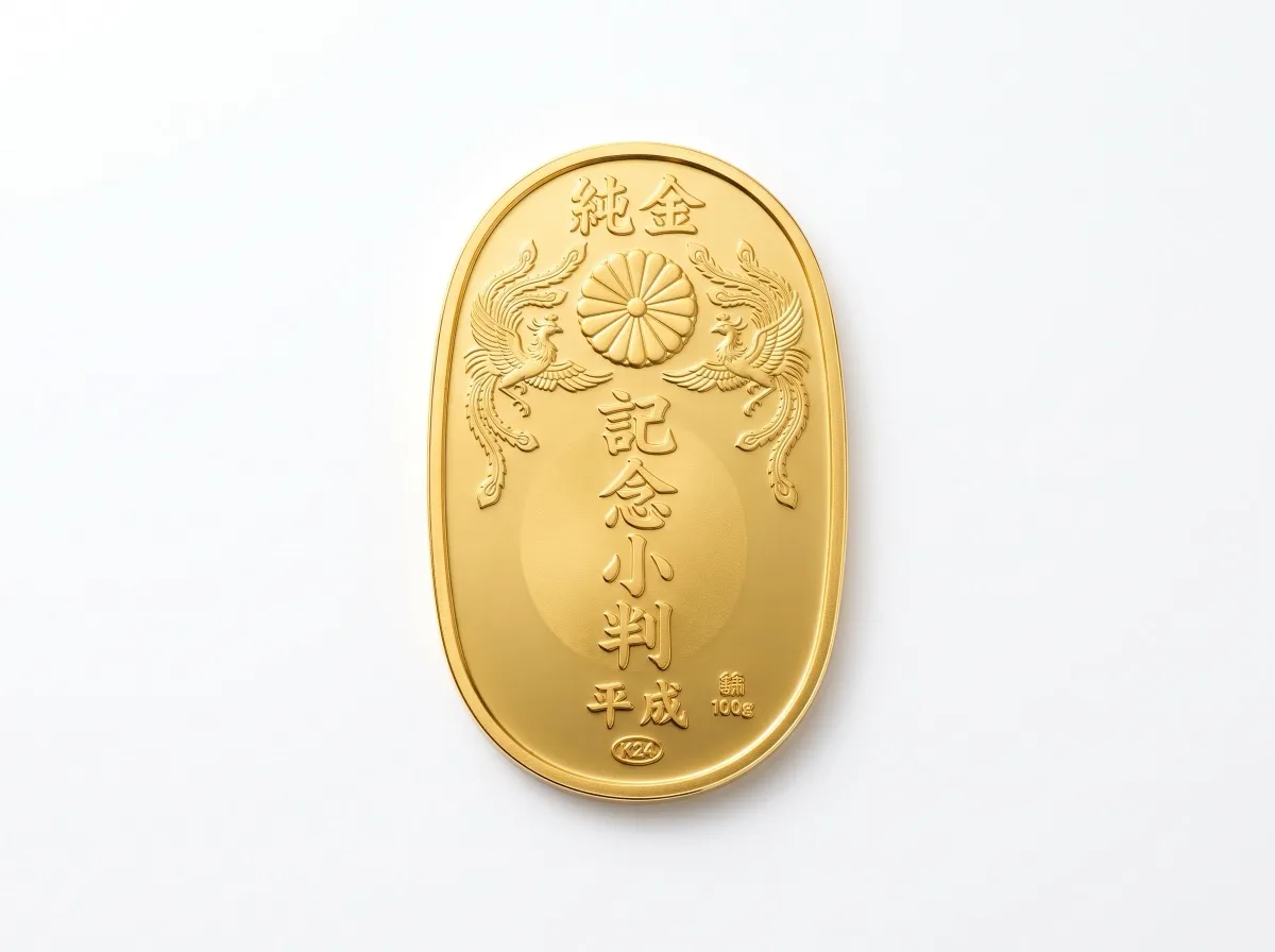 純金・純銀の記念小判