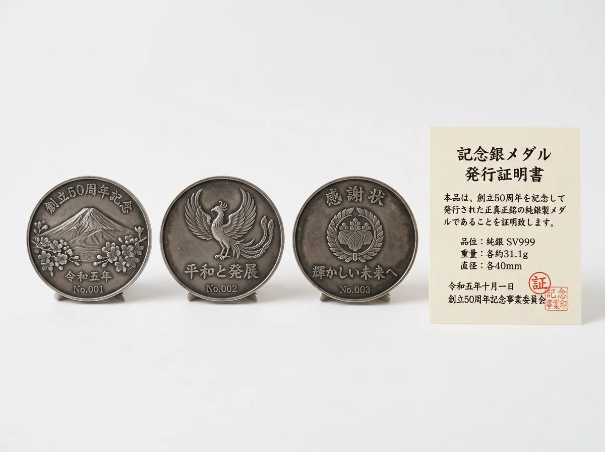 記念銀メダルの買取
